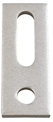 NAKA 4 x Photovoltaik-Adapterplatte aus Edelstahl 80 x 30 x 5 mm für Stockschrauben M10, Solarpanel Befestigung, Photovoltaik Solar-Befestigung, Solarmodul Solarenergie PV Anlage