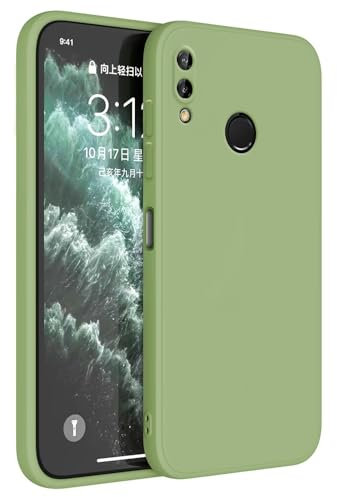 HAFFAN Funda de Silicona TPU Compatible con Huawei P20 Lite (2018) (5.84), Carcasa Protectora para Teléfono Móvil - Verde Matcha