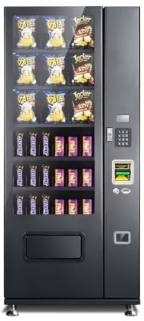 Generic EPEX Snack Vending Machine with LED Glass Front G627