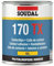 Soudal 170 TX Solvent Based Neoprene Contact Adhesive Thixotropic Gel Tin Yellow 750ml Ready to Use Fast Drying High Adhesive Strength, Damp Resistant, Universal For Almost All Substrates
