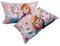 Frozen Set mit 2 Kissenbezügen aus Baumwolle, 2 Stück, 100% Baumwolle, 50 x 80 cm, Hotelverschluss