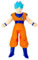 Bizak Monsterflex Goku Blue Super Saiyan Dragon Ball, bambola super estensibile ed elastico, 25 cm, 12 da collezionare, per adulti fan collezionisti e bambini dai 6 anni (64390230)