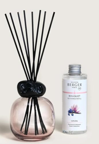 Lampe Berger - Bouquet MINERAL Rose + 180 ml Liliflora