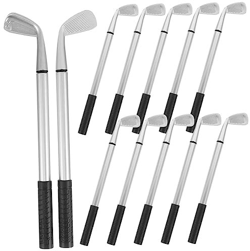 Operitacx 12Pezzi Golf Metallo per Appassionati Golf e Accessorio per Ufficio e Casa