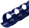 Plastikbinderücken, BLAU, 16 mm, 21 Ringe, 100 Stück, für ca. 120 Blatt – Plastikringbindung, Spiralbindung, Ringbindung