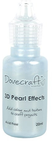 Dovecraft Effects Refill Pack, Pearl Cream, Pastel Blue, 7 x 3 x 4 cm