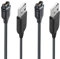 JIUJOJA Lot de 2 câbles de charge de 1,2 m pour montre intelligente Garmin Fenix 5/6/7, Fenix 7 7S 7X Pro Sapphire, Forerunner 935 945 45 45S 245, Approach S10 S40 S60 X10, venu, Vivoactive 3 4 4S,