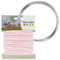 Filato per maglieria rosa 5 mm x 5 m + filo di alluminio