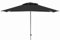 Kettler EASY PUSH Sonnenschirm eckig 150x210cm UV Schutz 50+ silber anthrazit