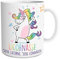 STC CuisineDuChef Mug Licorne Licornasse 50% Licorne 50% Connasse