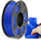 SUNLU Flexible TPU Filament 1.75mm, 95A TPU 3D Drucker Filament Maßgenauigkeit +/- 0,03mm, Gute Haltbarkeit und Starke Haftung für 3D-Druck, 0.5kg Spule（1.1lb）165 Meters, TPU Blau