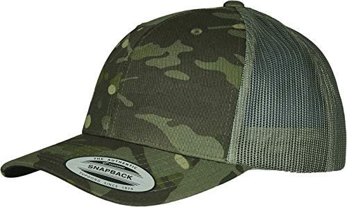 Flexfit Trucker Multicam® Cap Baseball Cap, Unisex, Mehrfarbig Einzigartige Größe