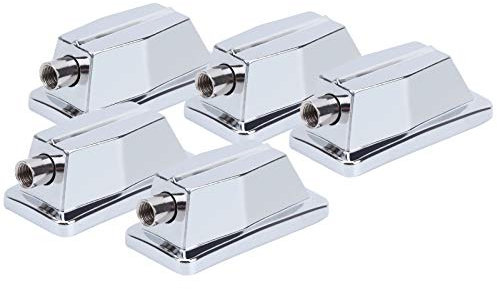 5 Stück Drum Claw Hook, langlebige rechteckige verchromte Snare Drum Lug Bass ErsatzteilePercussion-Zubehör