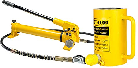 LXX Cric Cilindro Idraulico Manuale 10T/20T/30T, Martinetto Idraulico Martinetto Sollevatore Pompa Idraulica Manuale per Costruzioni Navali Ponti Costruzioni