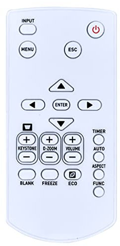 YT-150 Fernbedienung Ersatz für Casio Projektor XJ-V1 XJ-VC100 XJ-VC110 XJ-VC270