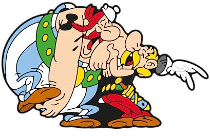 Plastoy Magnet Multi INJECTÉ ASTÉRIX & OBÉLIX RIGOLADE