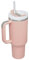 Bell's Lifestyle Travel Mug Quencher 40oz 1.2L Stanleys Cups Style Tumbler Cup with Straw, Lid and Handle, Stainless Steel Double Wall Vacuum Insulated for Hot & Cold Drinks, BPA Free, Dusky Rose…