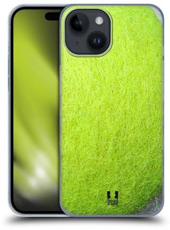 Head Case Designs Tennis Ball Collection Hard Back Case Compatible With Apple iPhone 15