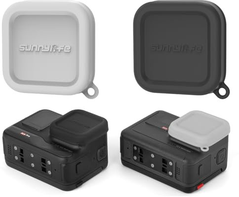 MotuTech Coperchio dell'obiettivo per Insta360 Ace/Ace Pro Silicone Lens Cap Snap on Lens Tappo Coperchio di Protezione (2 pz Colore Hasard)