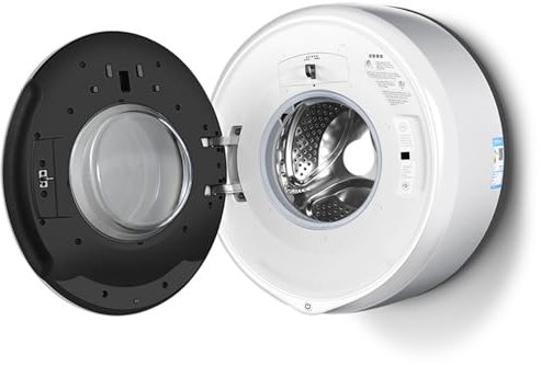 CAULO Sèche-Linge Portable, sèche-Linge Compact pour Appartements, sèche-Linge électrique avec cuve en Acier Inoxydable, avec 28/38 Modes automatiques avec sécurité Enfant (28 Modes)