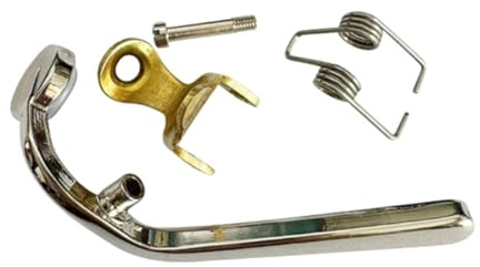 Amagogo Posaunen-Wasserklappen-Ablassventil, Reparaturteil für Tasten von Blasinstrumenten, Posaunen-Tasten-Spuckventil-Reparatursätze für Bühnenauftritte