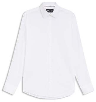BOSS Regular-fit Hemd Aus Funktionalem Stretch-Twill