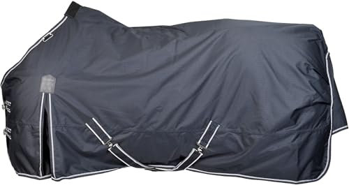 Pferdedecke 100g – Winterdecke Pferd Kalmar (Dark Navy, 115 cm) – 600D, 3000 mm Wassersäule