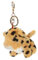 DRESSOOS Porte-clés en Peluche Ours en Peluche Chien Léopard Peluche Girafe Hamster Lapin Mini Porte-clés Animal en Peluche Mignon Animaux en Peluche en Vrac Tortue Farci Jouets Coton PP