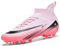 BLBK Crampon Foot Homme pour Homme - Unisexe - pour l'extérieur et Les Jeunes - Gazon synthétique - Entraînement en Plein air - Chaussures de Football Professionnelles, Rose Ags, 46 EU