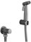 Bidet Faucet Portable Toilet Bidet Sprayer Set Toilet Faucet Single Cold Water Bathroom Shower Head Without Valve (Color : with Valve 4PCS -01)