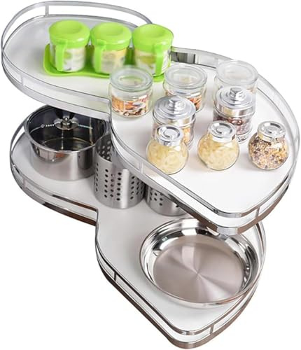 Schrank Schrank Ecke Ausziehbares Regal Karussell Aufbewahrungsregal, Küche Blind Eck Ausziehregal Ausziehbarer Organizer Mit Soft Close, Pull Out Left