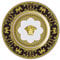 VERSACE  I Love Barroque Negro  Plato 18 cm