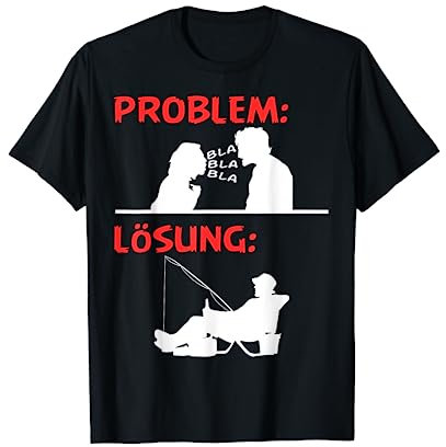 Lustiges Angeln Fischer T-Shirt Fischen Angler Köder Rute T-Shirt