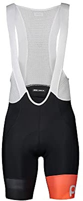 POC Herren Essential Road Vpds Bib Shorts, Uranium Black/Hydrogen White, S EU