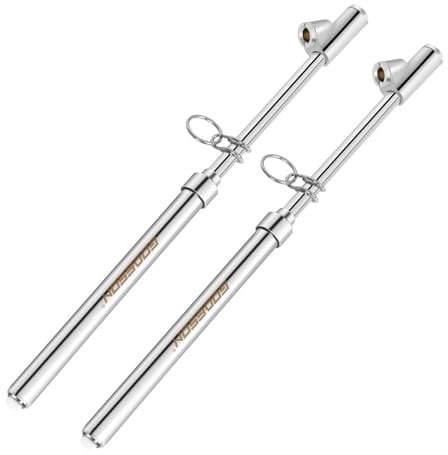 GODESON Dual Head Car Truck Tyre Pressure Gauge,Heavy Duty Pen Tyre Gauge Range to 150 psi/10 kg/cm2,Air Pressure Gauge Made for Car Truck RV HGV and Lorry accessories(Pack of 2)
