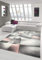 Teppich-Traum Modern Wohnzimmer Teppich Kurzflor in Pastell Rosa Grau - Größe 160x230 cm