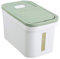 Boîte de Rangement de Riz 20 kg - Réservoir de Stockage Scellé à l'Humidité - Grande Capacité pour Riz et Farine - Usage Ménager