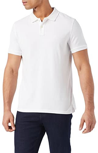 Marc O'Polo Herren B21226653000 Polohemd, Weiß, XL EU