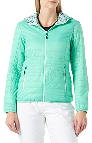 CMP - Damen-Wendejacke mit fester Kapuze, Minze, D36