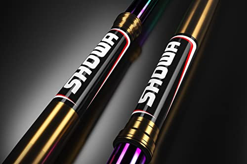 Fork Stichers Crystal Motocross Enduro Fork Stickers, Motocross Accessories Compatible For Showa Black 2022 (11)