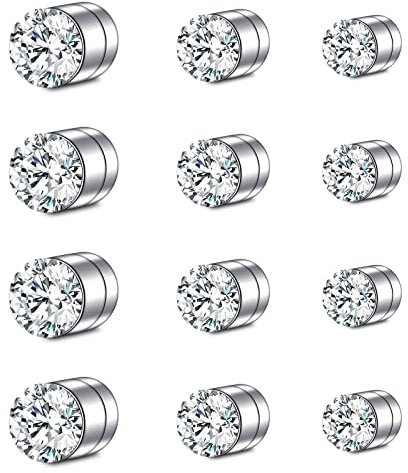 vcmart Fake Nasenring Faux Nasenpiercing Stecker Magnet Kein Piercing Nose Septum Nase Ring Magnetisch