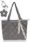 boshiho Damen Nylon Gepolsterte Gesteppte Tragetasche Tote Bag mit Reißverschluss Damen Große Kapazität Schultertasche Umhängetasche für Alltag Arbeit Büro Reisen Einkaufen Schule