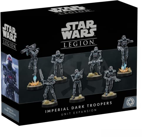 Atomic Mass Games | Star Wars Legion: Dark Trooper Unit Expansion | Miniatures Game | Ages 14+ | 2 Players | 90 Minutes Playing Time