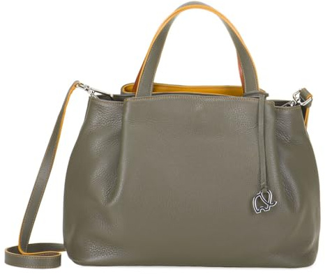 mywalit Unisex Med Grab Handle Detachable Strap Shoulder Bag