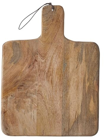 Mica Decorations Duko Servierbrett - L40 x B30 cm - 100% FSC Mango Holz - Braun