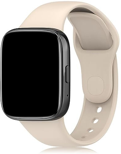 Pheant Bracelet Compatible avec Xiaomi Redmi Watch 3 Active Bracelets en Silicone de Remplacement pour Femme Homme
