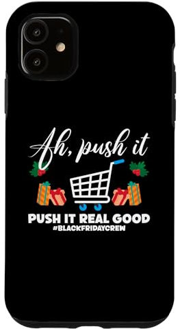 Hülle für iPhone 11 Put Real Good Friday Crew Black Cart Einkaufserinnerungstag