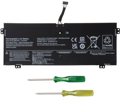 OPAHUTER L16L4PB1 L16M4PB1 Laptop Battery Replacement for Lenovo Yoga 730-13IWL ideapad Yoga 720-13IKB 730-13IKB Series Notebook L16C4PB1 5B10M52739 5B10M52740 5B10Q38237 5B10Q38238 5B10M52738