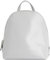 Calvin Klein Damen Rucksack Embossed Round Elegant, Grau (Mirage Gray), Einheitsgröße