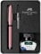 Faber-Castell 149626 - Schreibset Essentio Aluminium Rosé, mit Füller M, Tintenfass 30 ml und Konverter
